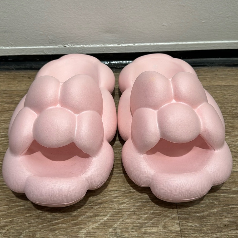 Pink Cloud Slipper Never Worn